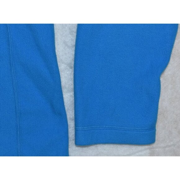 The North Face Classic Men's Sweatshirt Size L Blue Pullover Half Zip Fleece - Picture 4 of 12